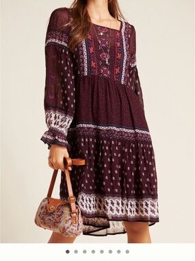 Maeve Galene Embroidered Tunic